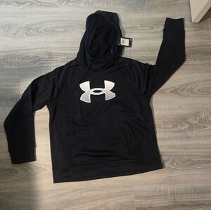 Under Armour Black Sweater with Silver Logo